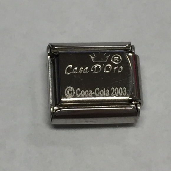 11 Coca Cola Casa D'oro Italian charm bracelet New - Picture 2 of 2